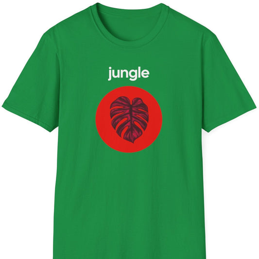 green jungle music t shirt