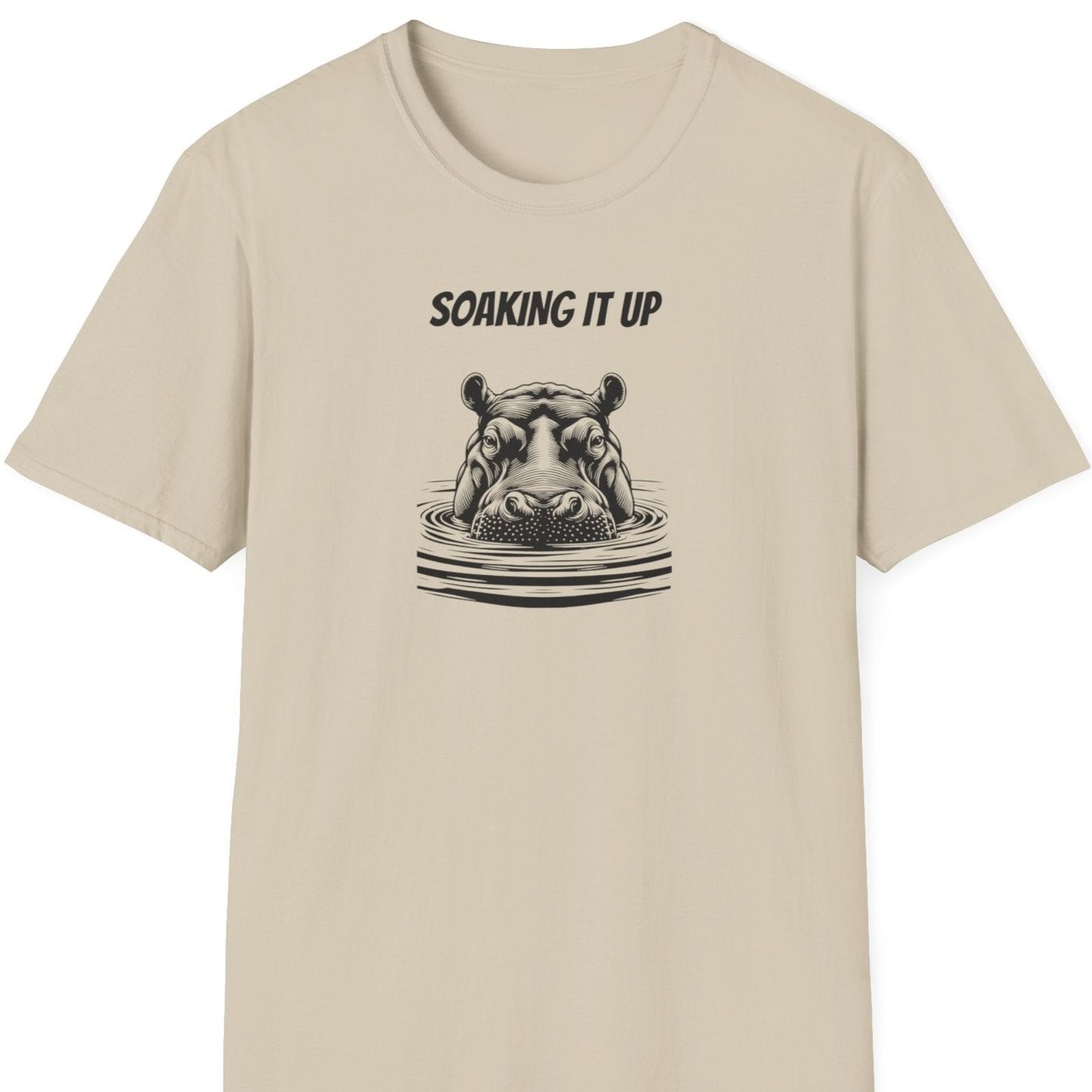 Photo of natural hippo t shirt