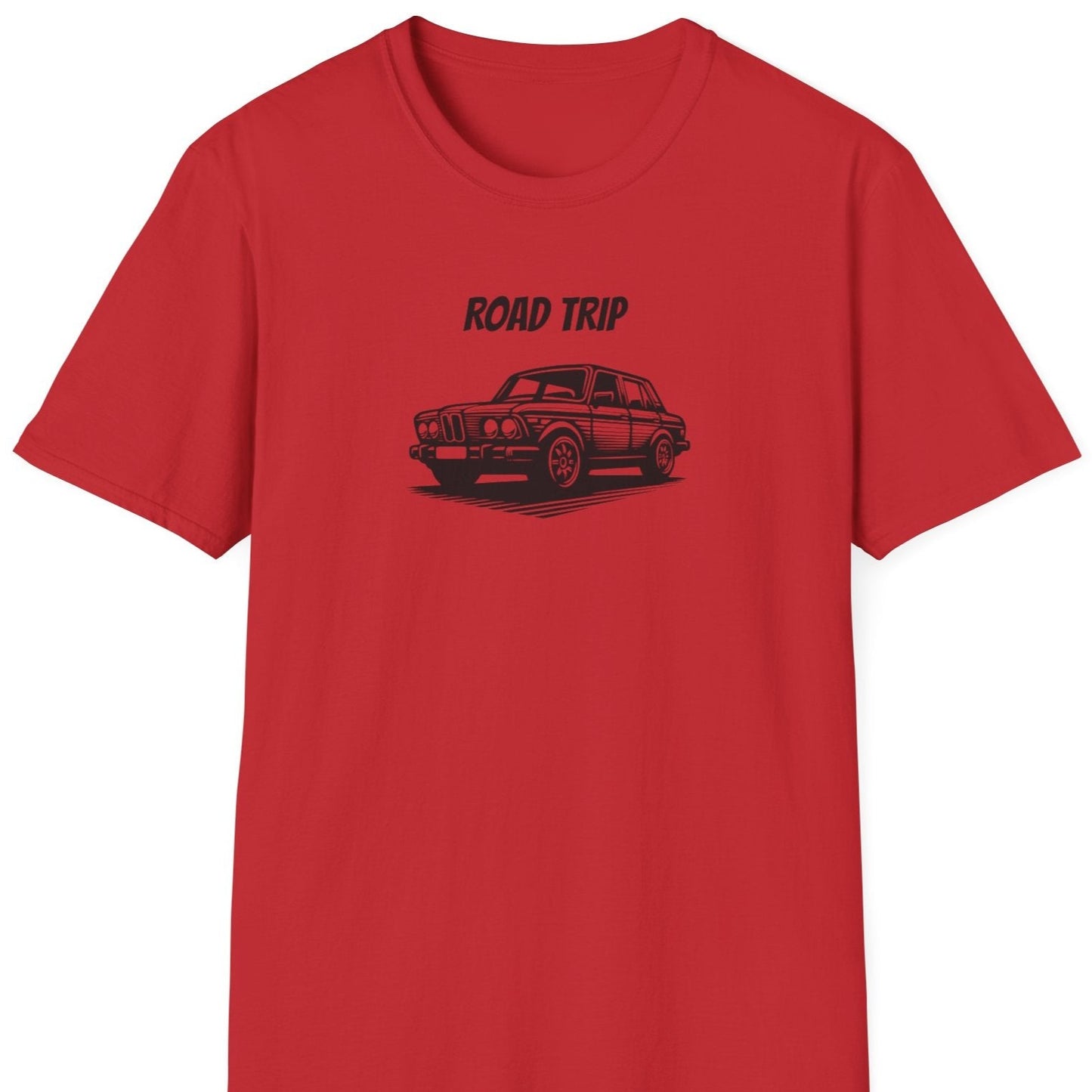 Photo of red road trip t shirt