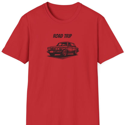 Photo of red road trip t shirt